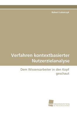 Verfahren kontextbasierter Nutzerzielanalyse