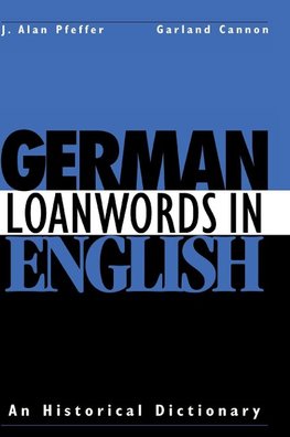 German Loanwords in English