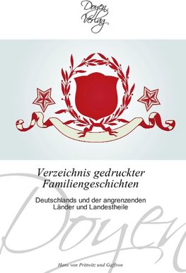 Verzeichnis gedruckter Familiengeschichten