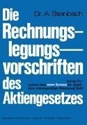 Die Rechnungslegungsvorschriften des Aktiengesetzes 1965