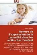 Genèse de l'expression de la causalité dans les récits chez l'enfant