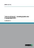 "Vita Caroli Quarti" - Autobiographie oder Propagandaschrift?