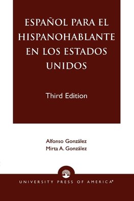 Espanol Para El Hispanohablante En Los Estados Unidos