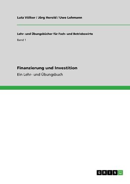 Finanzierung und Investition