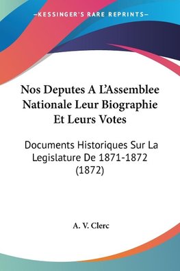 Nos Deputes A L'Assemblee Nationale Leur Biographie Et Leurs Votes