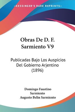 Obras De D. F. Sarmiento V9