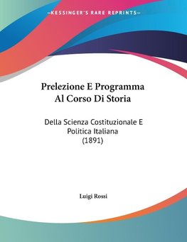 Prelezione E Programma Al Corso Di Storia