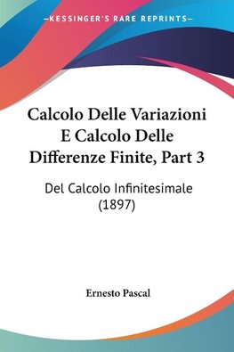 Calcolo Delle Variazioni E Calcolo Delle Differenze Finite, Part 3