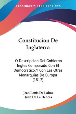 Constitucion De Inglaterra