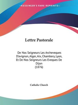 Lettre Pastorale