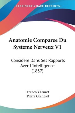 Anatomie Comparee Du Systeme Nerveux V1