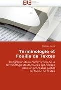 Terminologie et Fouille de Textes