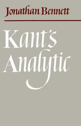 Kant's Analytic