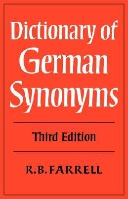 Dictionary of German Synonyms