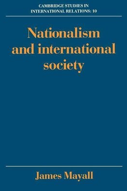 Nationalism and International Society