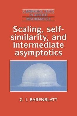 Scaling, Self-Similarity, and Intermediate Asymptotics