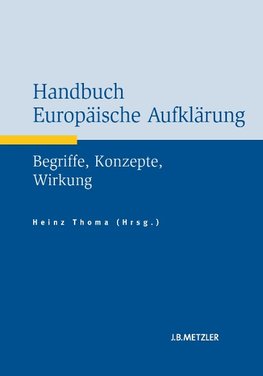 Handbuch Europäische Aufklärung