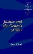 Justice and the Genesis of War