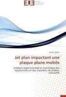 Jet plan impactant une plaque plane mobile