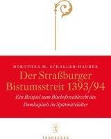 Der Straßburger Bistumsstreit 1393/94