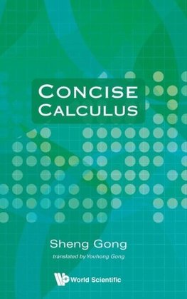 Concise Calculus