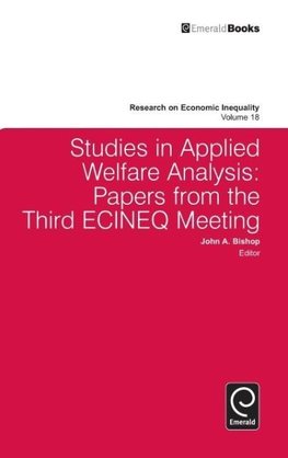 Studies in Applied Welfare Analysis