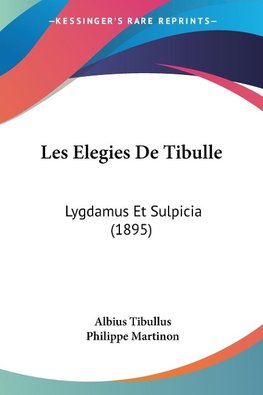 Les Elegies De Tibulle