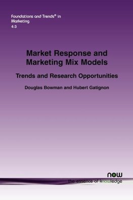 Market Response and Marketing Mix Models