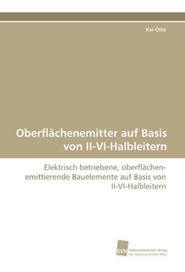 Oberflächenemitter auf Basis von II-VI-Halbleitern