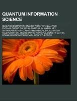 Quantum information science