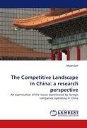 The Competitive Landscape in China: a research perspective