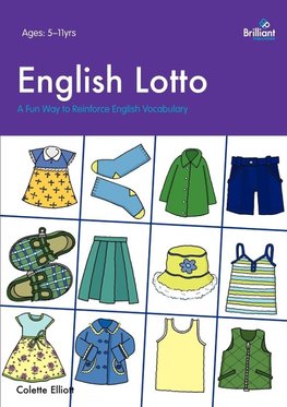 English Lotto. a Fun Way to Reinforce English Vocabulary