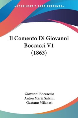 Il Comento Di Giovanni Boccacci V1 (1863)