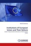 Institutions of European Union and Their Reform