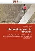 Informations pour la décision