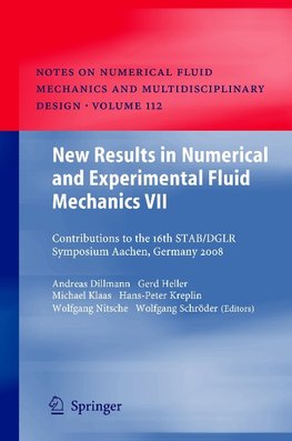 New Results in Numerical and Experimental Fluid Mechanics 7