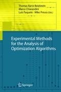 Experimental Methods for the Analysis of Optimization Algorithms