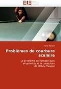 Problèmes de courbure scalaire