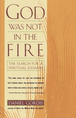 God Was Not in the Fire