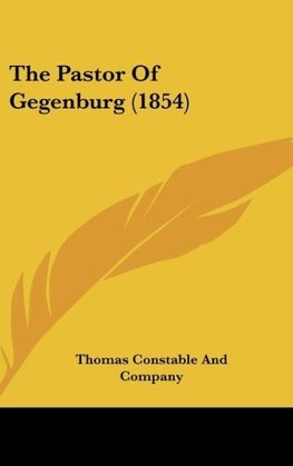 The Pastor Of Gegenburg (1854)