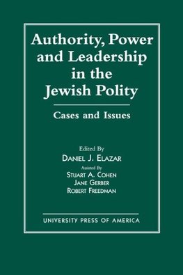 Authority, Power, and Leadership in the Jewish Community