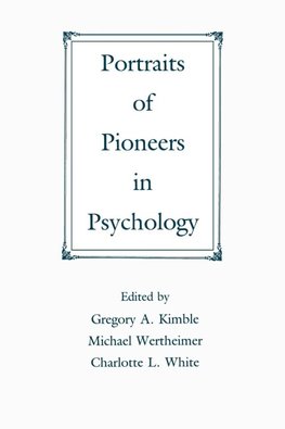 Portraits of Pioneers in Psychology