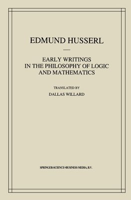 Early Writings in the Philosophy of Logic and Mathematics