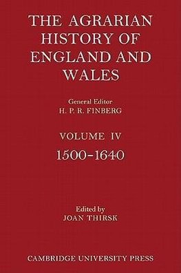 The Agrarian History of England and Wales