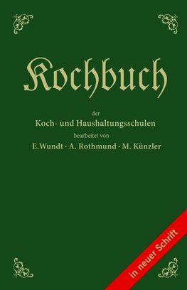 Kochbuch der Koch- und Haushaltungsschulen