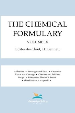 The Chemical Formulary, Volume 9