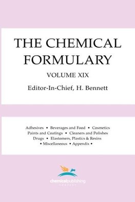 The Chemical Formulary, Volume 19