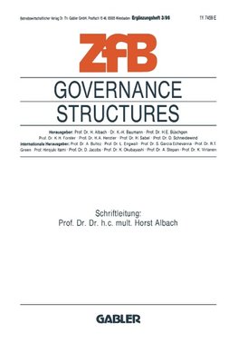 Governance Structures