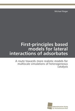 First-principles based models for lateral interactions of adsorbates