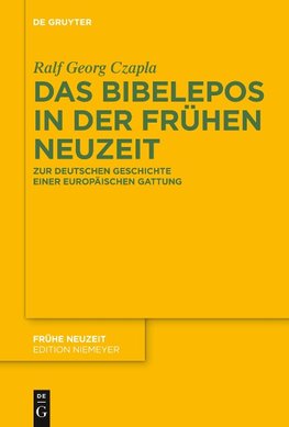 Das Bibelepos in der Frühen Neuzeit